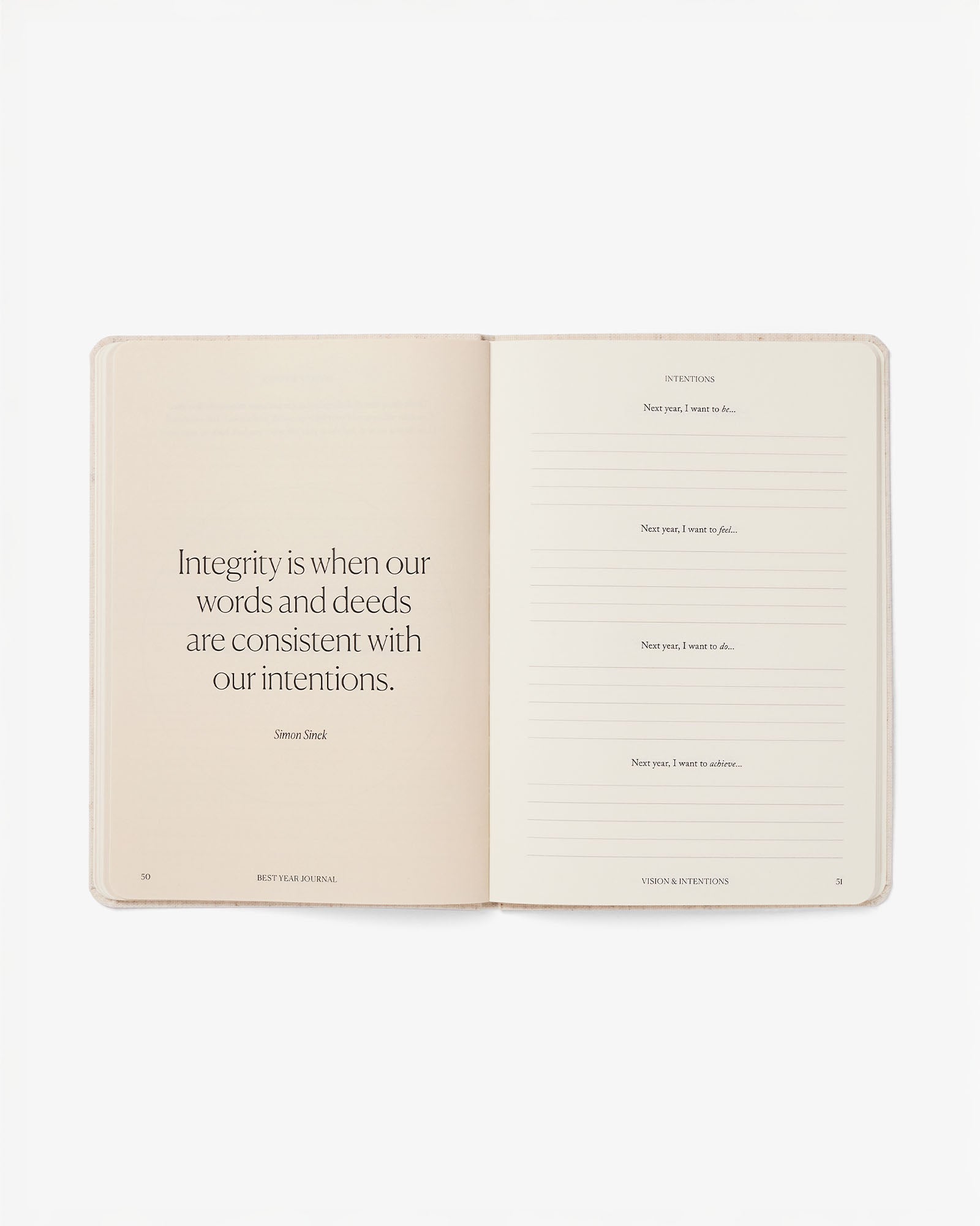 Best Year Journal Essential - Blue