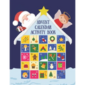 Advent Activity Book for Kids Ages 6–8 – 24 Days of Christmas Puzzles & Coloring