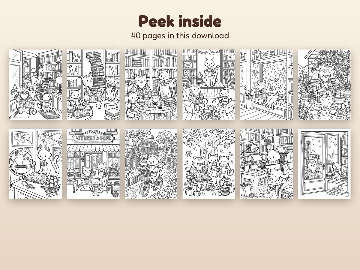 Peek inside Whisker & Page Bookshop